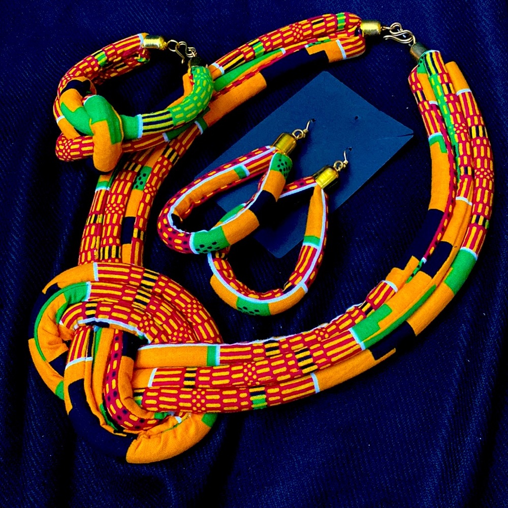 Ankara Jewelry Set